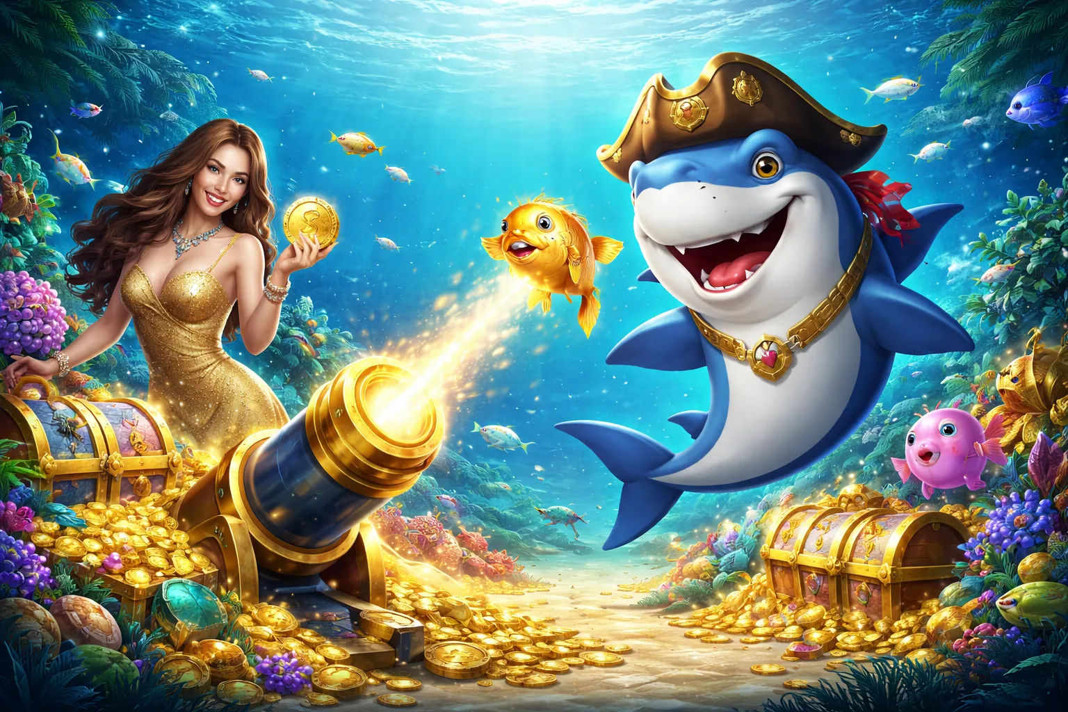 Thế giới bắn cá sống động tại Kubet888